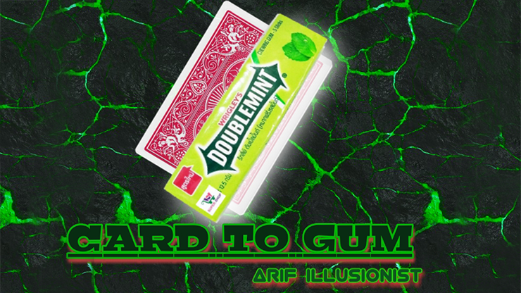 Card To Gum by Arif illusionist - Video Download maarif bei Deinparadies.ch