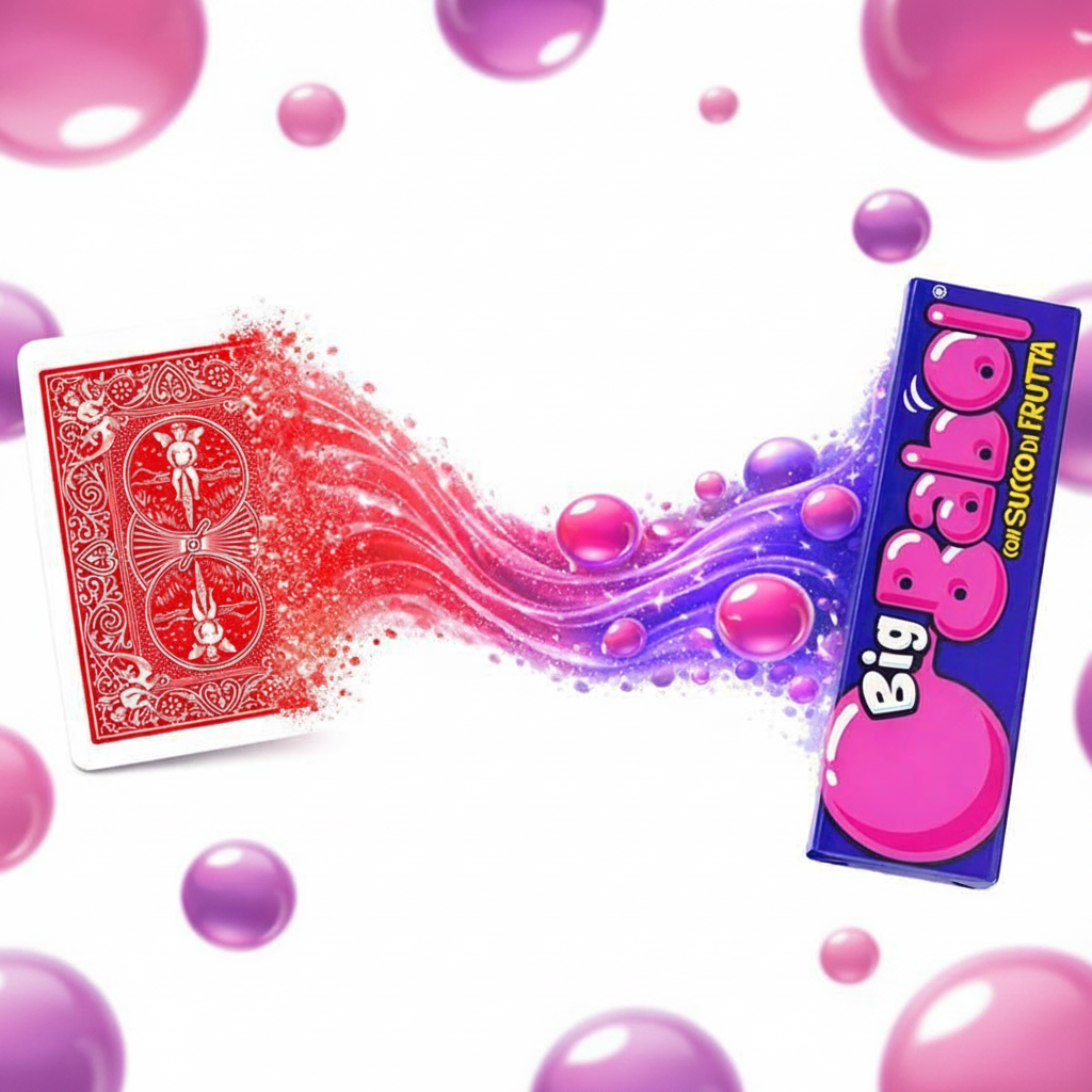 Card to Chewing Gum-Difatta Magic-Deinparadies.ch