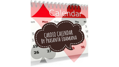 Cardio Calendar by Prasanth Edamana - Mixed Media Download Prasanth Edamana bei Deinparadies.ch