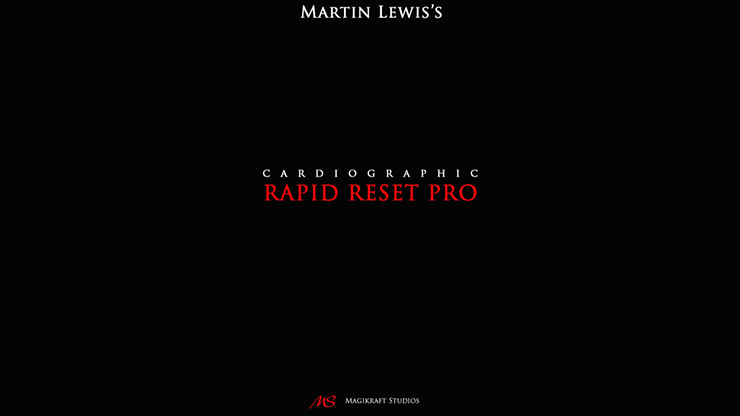 Restablecimiento rápido cardiográfico Pro | Martin Lewis en los estudios Magikraft Deinparadies.ch