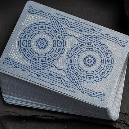 Celestial Noesis Playing Cards | Giovanni Meroni(Blue)-Giovanni Meroni-Deinparadies.ch