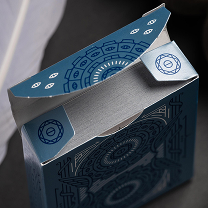 Celestial Noesis Playing Cards | Giovanni Meroni(Blue)-Giovanni Meroni-Deinparadies.ch