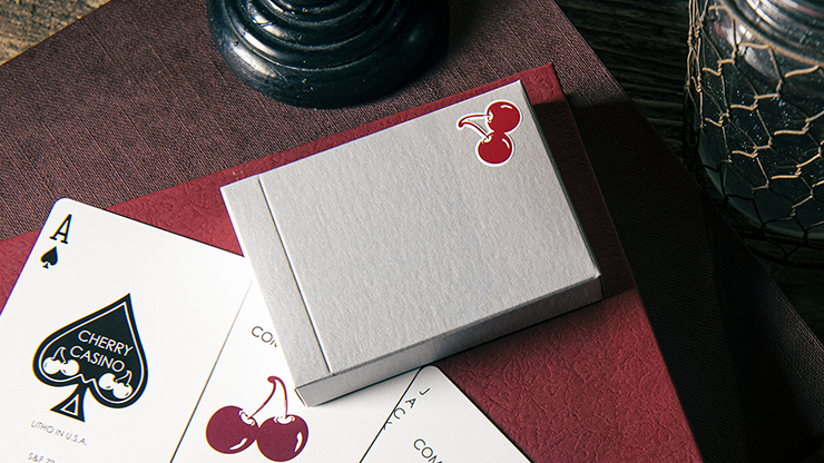 Cherry Casino House Deck (McCarran Silver) Playing Cards by Pure Imagination Projects Murphy's Magic Deinparadies.ch