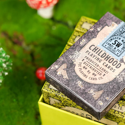 Childhood Playing Cards (Half Brick Standard + Gilded ) | TCC & Lunzi-TCC PLAYING CARDS CO. LIMITED-Deinparadies.ch