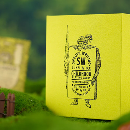 Childhood Playing Cards (Half Brick Standard + Gilded ) | TCC & Lunzi-TCC PLAYING CARDS CO. LIMITED-Deinparadies.ch