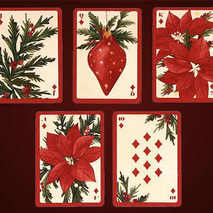Christmas Botanicals Playing Cards | Puckator UK-David Jon-Deinparadies.ch