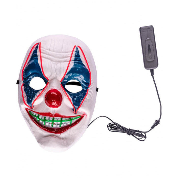 Clownmaske Killer mit LED-Carnival Toys-Deinparadies.ch