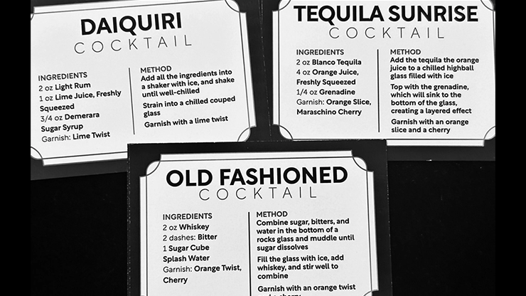 Cocktail Cards (Margarita) | Svenpad-SvenPads-Deinparadies.ch