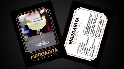 Cocktail Cards (Margarita) | Svenpad-SvenPads-Deinparadies.ch