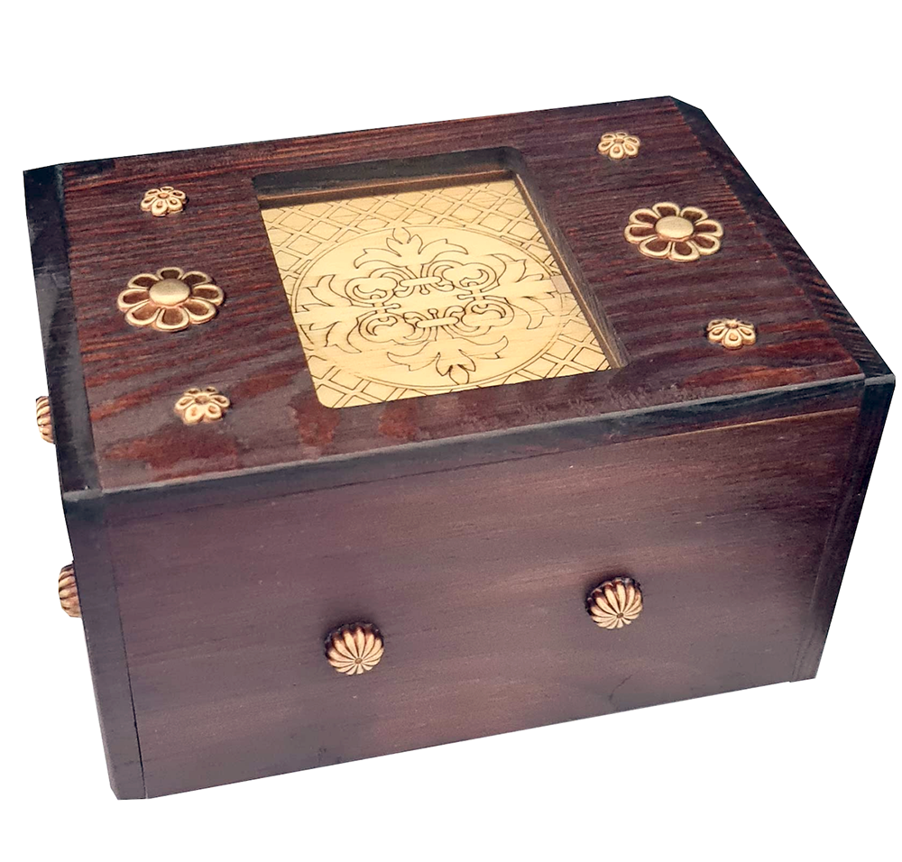 Coin Box Holz Trickbox-Constantin Puzzles-Deinparadies.ch