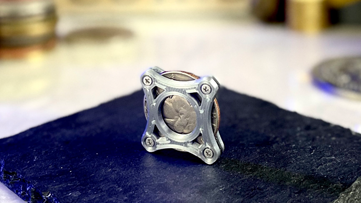 Coin Cage (Silver) | Paul Carnazzo-Paul Carnazzo - MentalVoyage.com-Deinparadies.ch