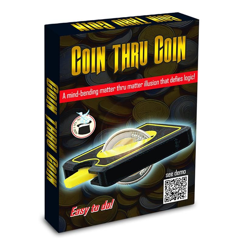 Coin Thru Coin | Münze durch Münze-Difatta Magic-Deinparadies.ch