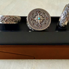 Coin Vault Case and Display Set (Brown)-DOWNTOWN INTERNATIONAL INC.-Deinparadies.ch