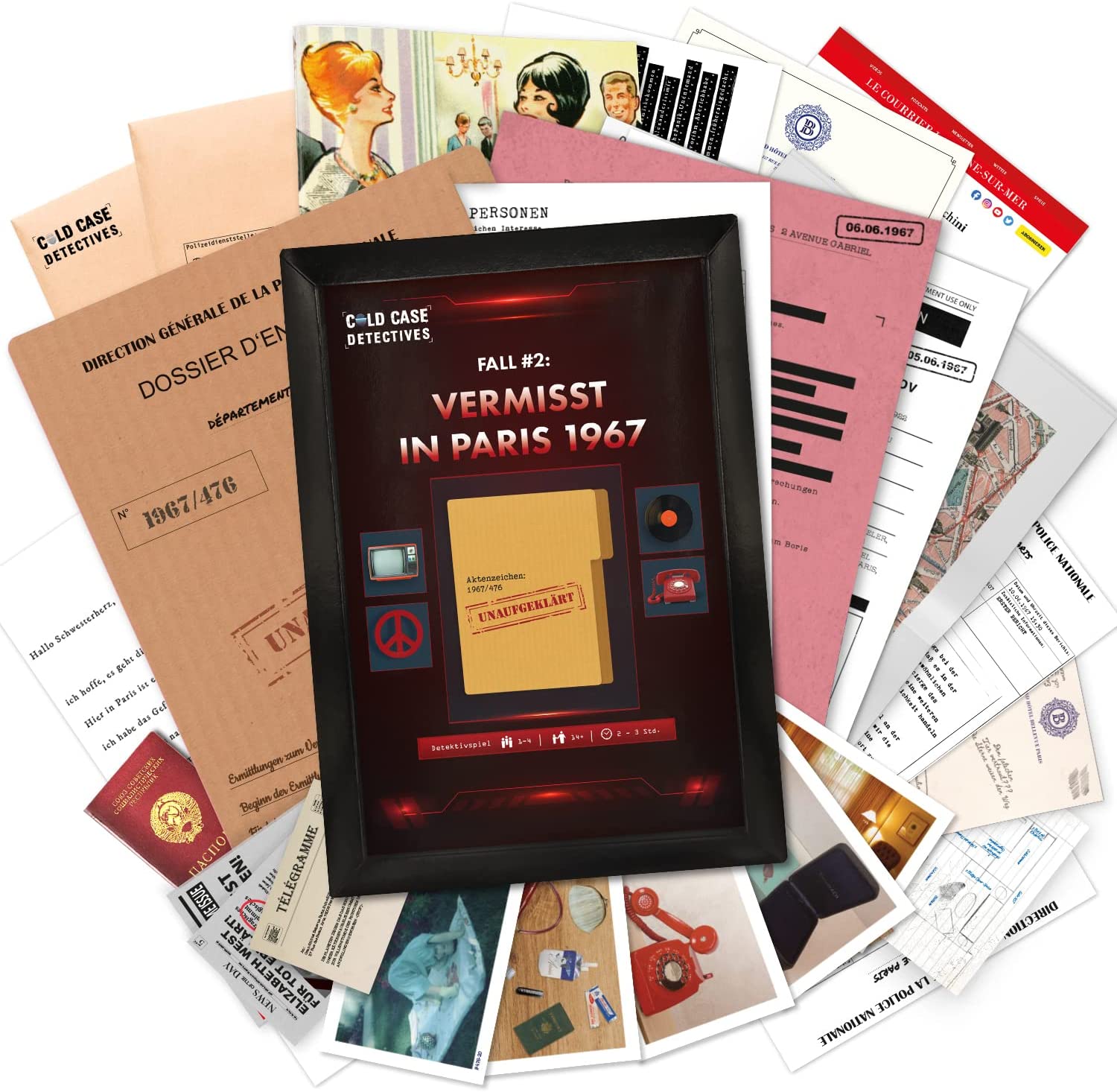 Cold Case Detectives | Fall #2 Paris 1967-X-SCAPE-Deinparadies.ch