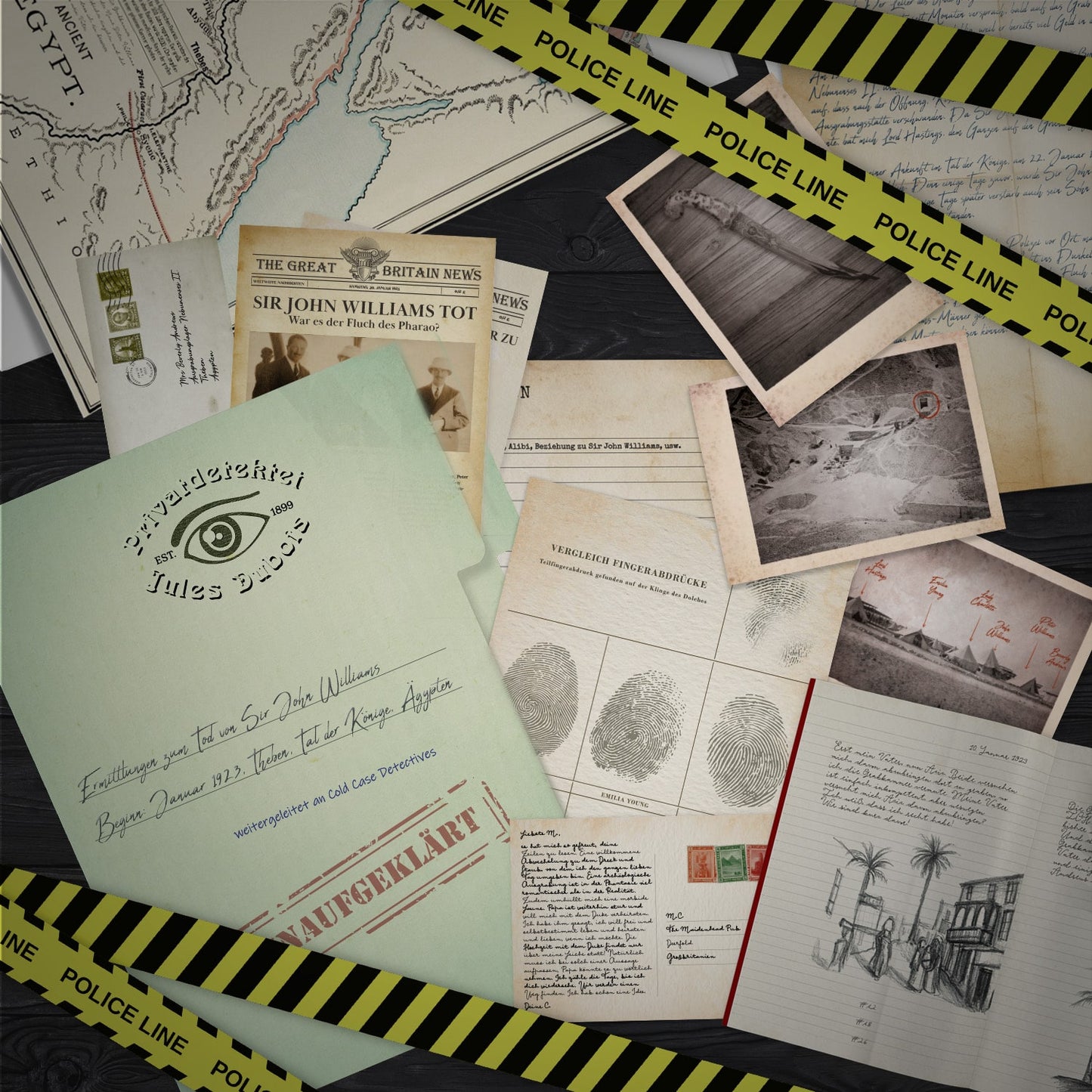 Cold Case Detectives | Fall #3 Ägypten 1923-X-SCAPE-Deinparadies.ch