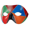 Colombina Arlecchino de cuoio Venezianische Ledermaske-Metamorph-Deinparadies.ch