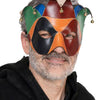 Colombina Joker Venezianische Ledermaske-Metamorph-Deinparadies.ch