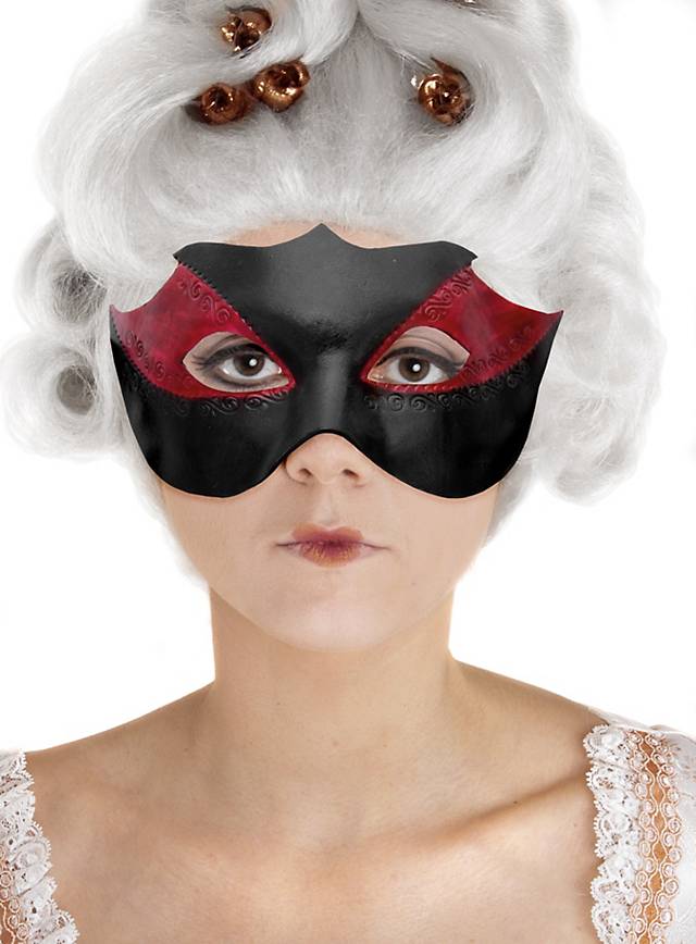 Colombina Novella Venezianische Ledermaske-Metamorph-Deinparadies.ch