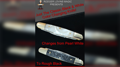 Color Changing Knife (Classic Black and White) | Rodger Lovins-Rodger Lovins-Deinparadies.ch