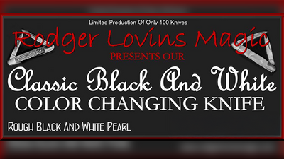 Color Changing Knife (Classic Black and White) | Rodger Lovins-Rodger Lovins-Deinparadies.ch