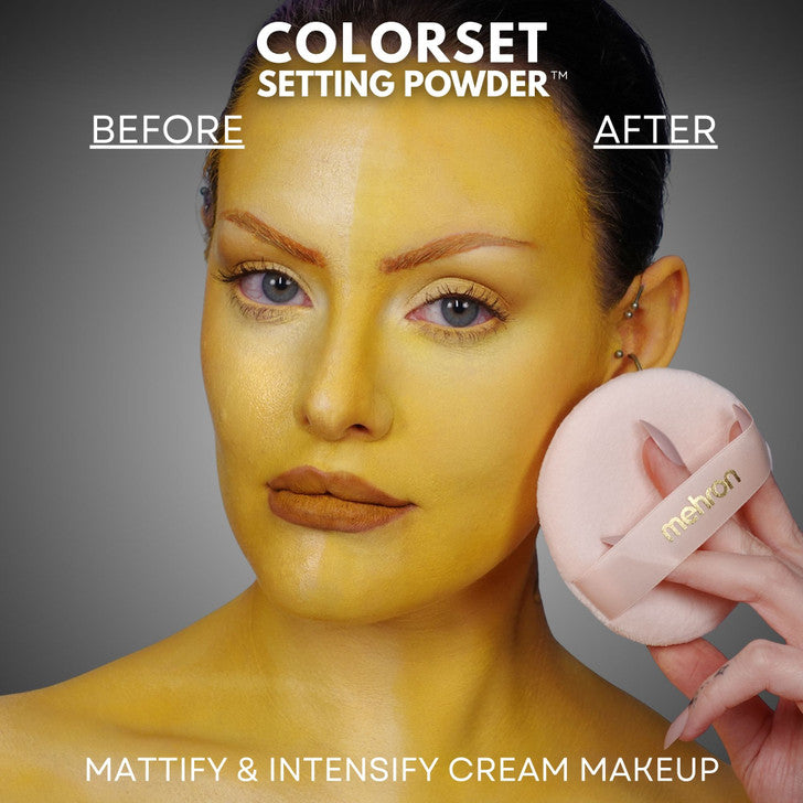 Colorset Setting Powder™ | Gelb-Mehron-Deinparadies.ch