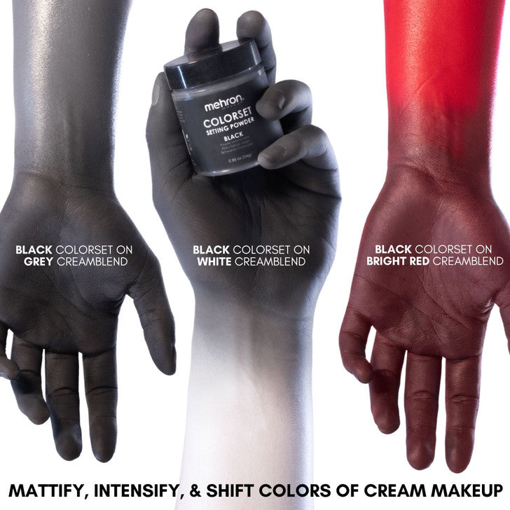 Colorset Setting Powder™ | Schwarz-Mehron-Deinparadies.ch