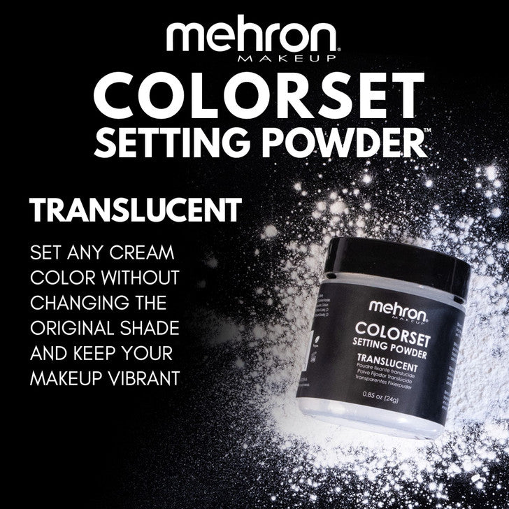 Colorset Setting Powder™ | Translucent-Mehron-Deinparadies.ch