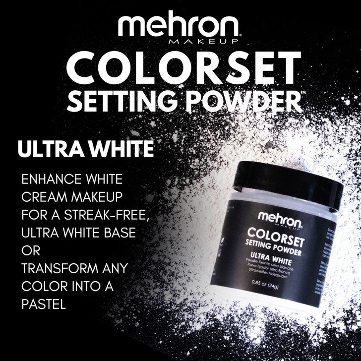 Colorset Setting Powder™ | Ultra White-Mehron-Deinparadies.ch