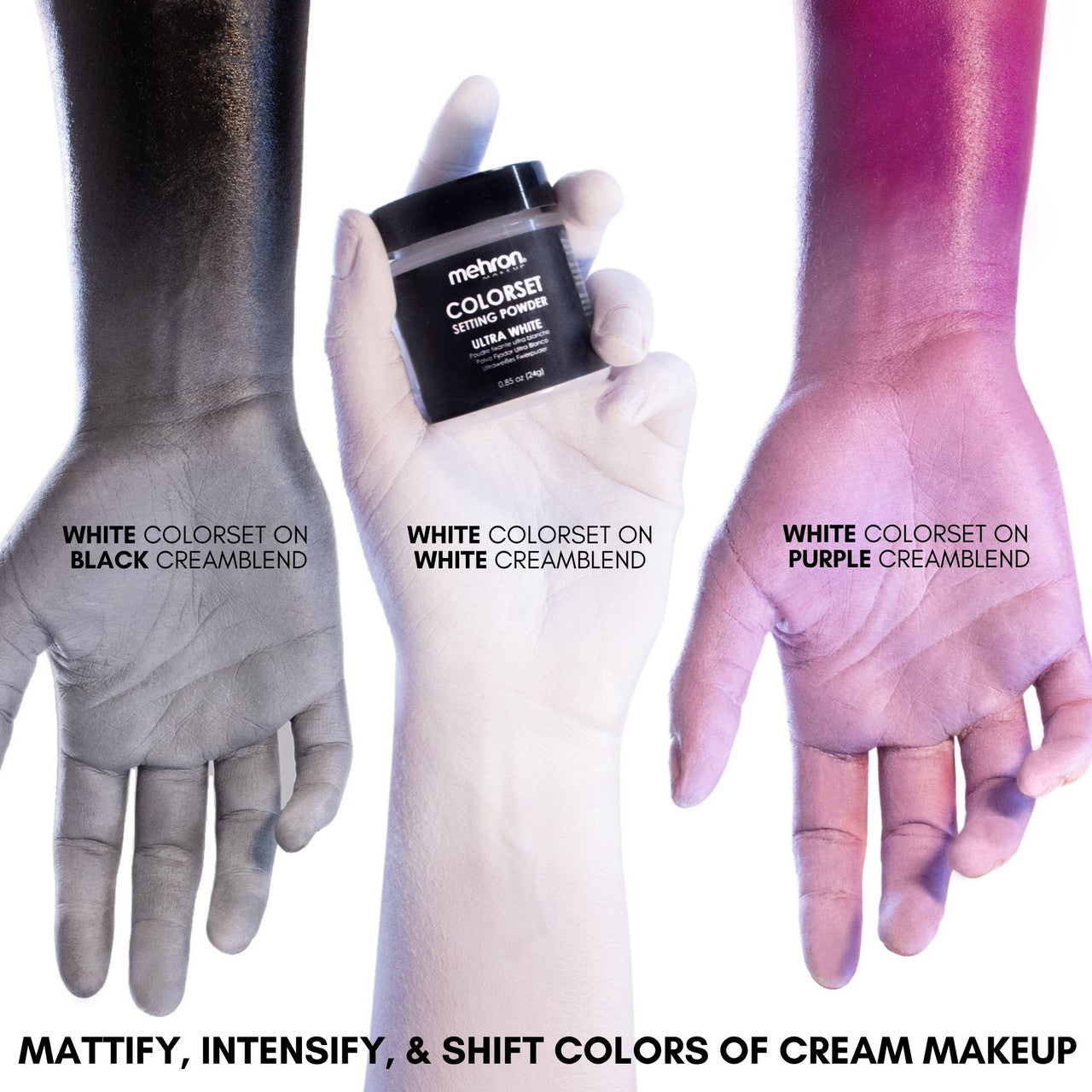 Colorset Setting Powder™ | Ultra White-Mehron-Deinparadies.ch