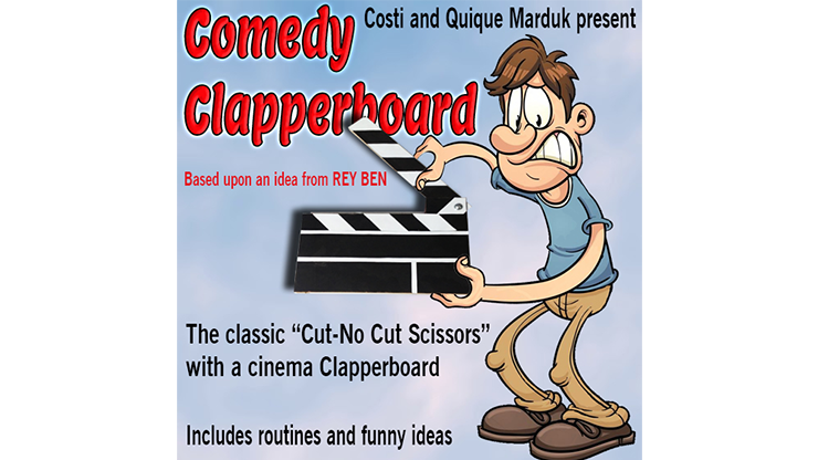 Comedy Clapperboard | Quique Marduk Luis Enrique Peralta at Deinparadies.ch