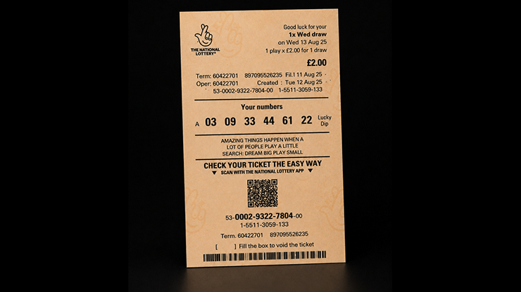 Cosmos UK Lotto Roll | BlackBox Magic Creations-Umesh Umesh-Deinparadies.ch