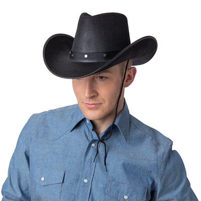 Chapeau de cowboy Joe | noir