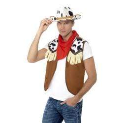 Kit de cow-boy avec chapeau | Smiffys adultes à Deinparadies.ch
