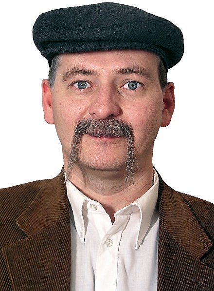 Cowboy Schnurrbart Echthaar schwarz-Metamorph-Deinparadies.ch