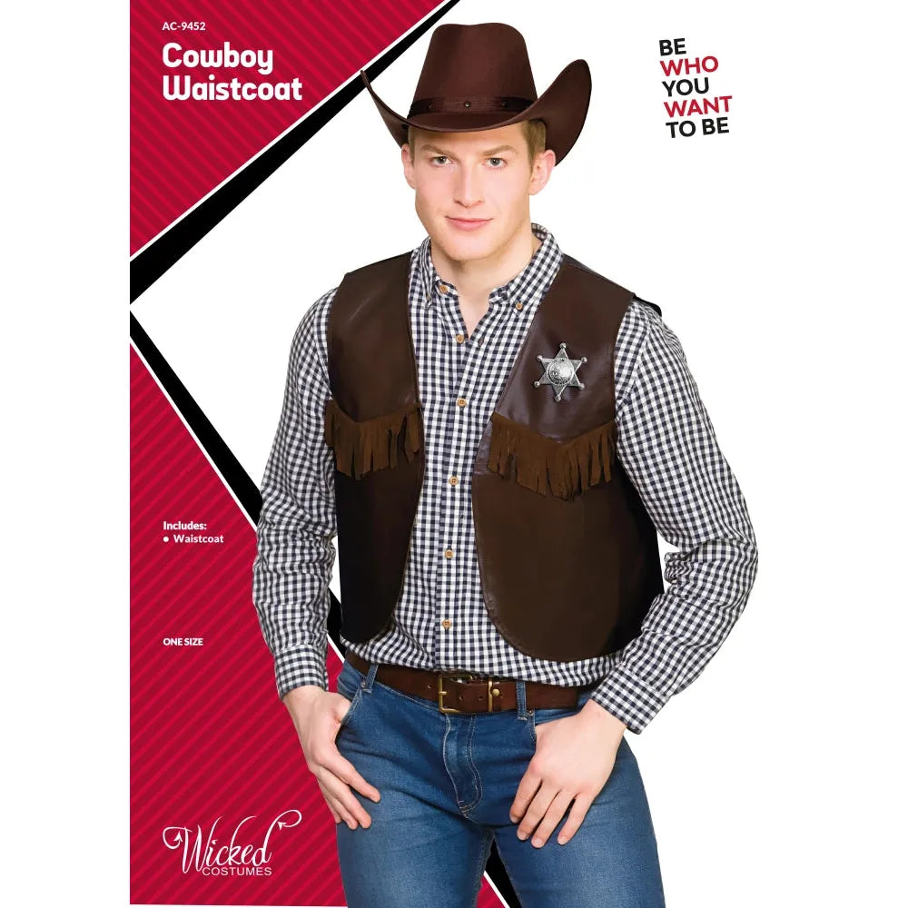 Cowboy Sheriff Weste-Wicked-Deinparadies.ch