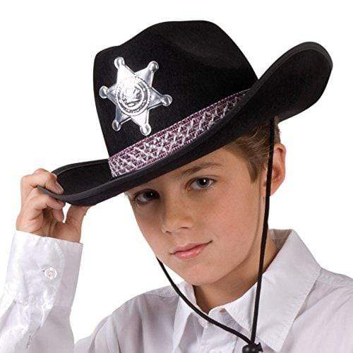 Cappello da cowboy per bambini nero Boland bei Deinparadies.ch