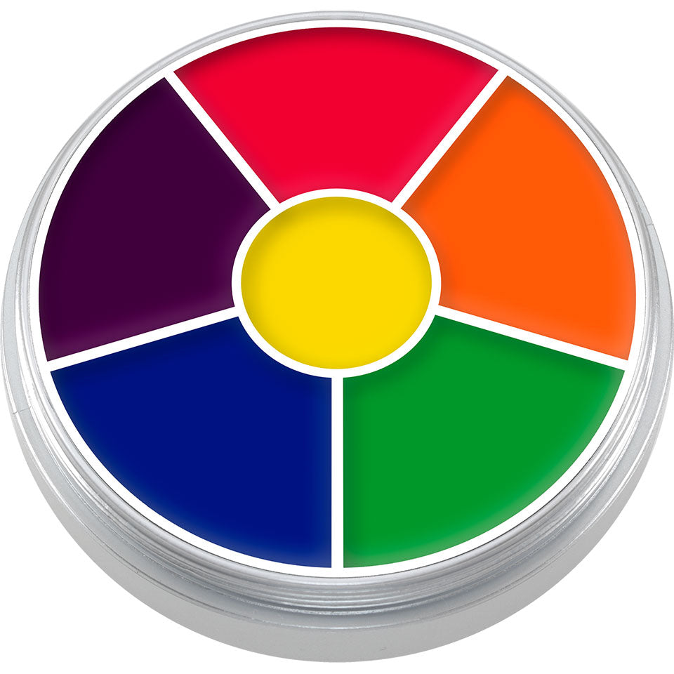 Cream Color Circle UV Leuchtfarbe-Kryolan-Deinparadies.ch