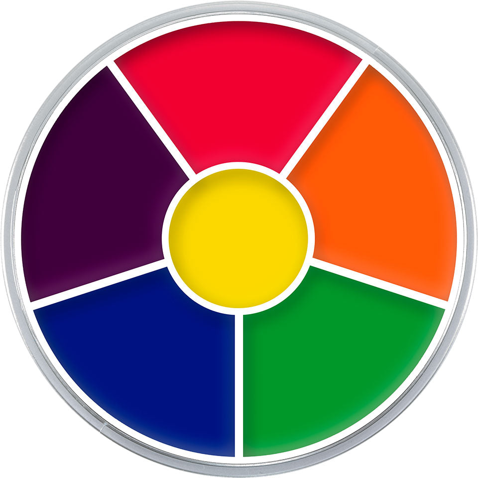 Cream Color Circle UV Leuchtfarbe-Kryolan-Deinparadies.ch