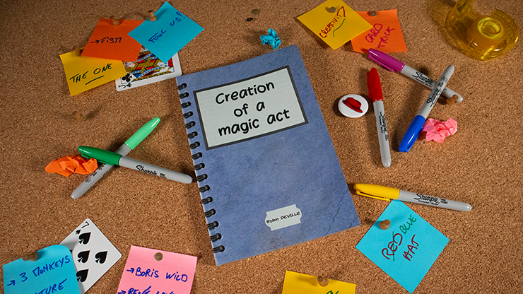 Creation of a Magic Act | Robin Deville-3 Monkeys Publishing-Deinparadies.ch
