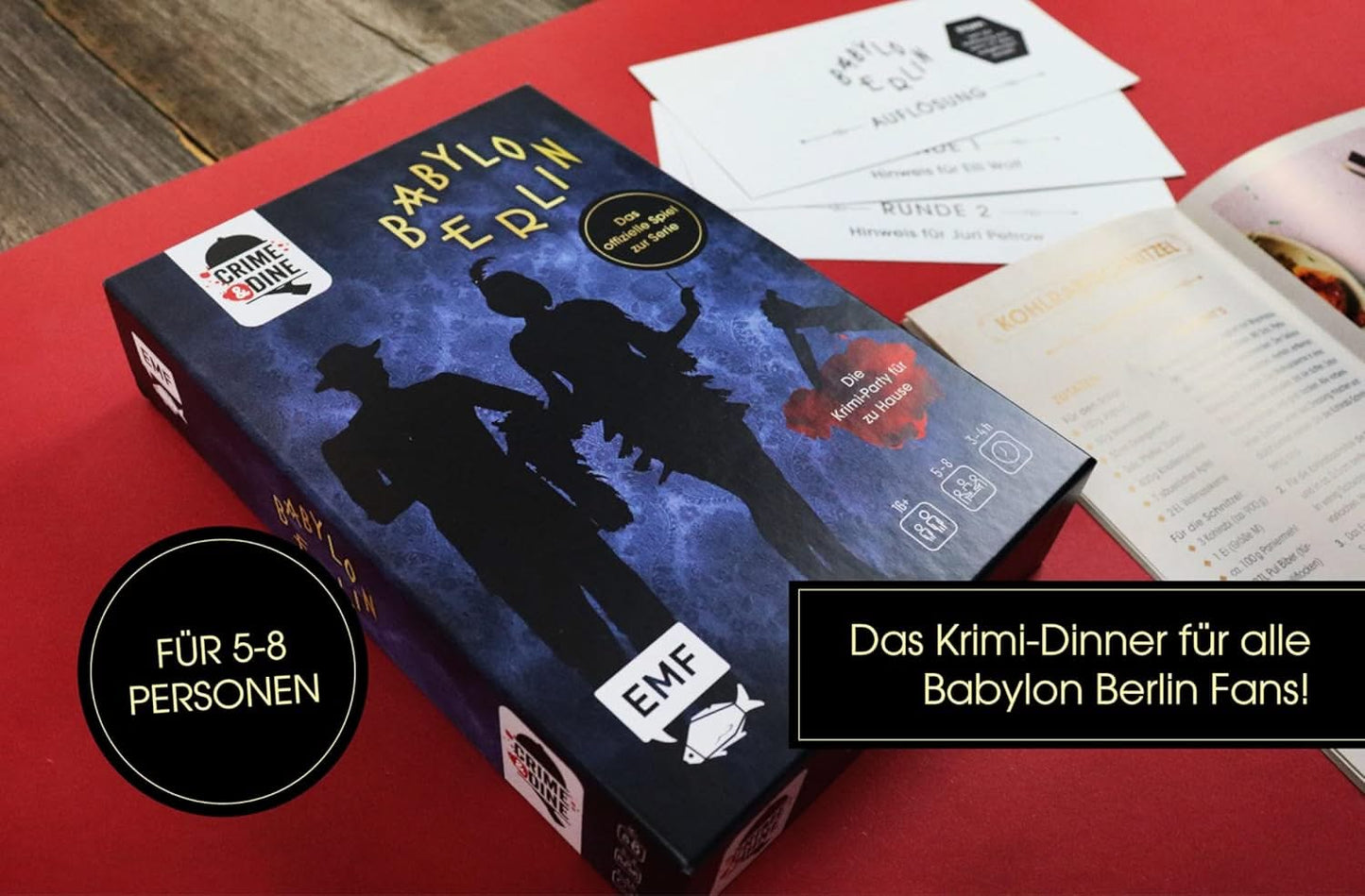 Crime & Dine Krimidinner: Friesenmord auf Sylt-Paperdice Solutions-Deinparadies.ch