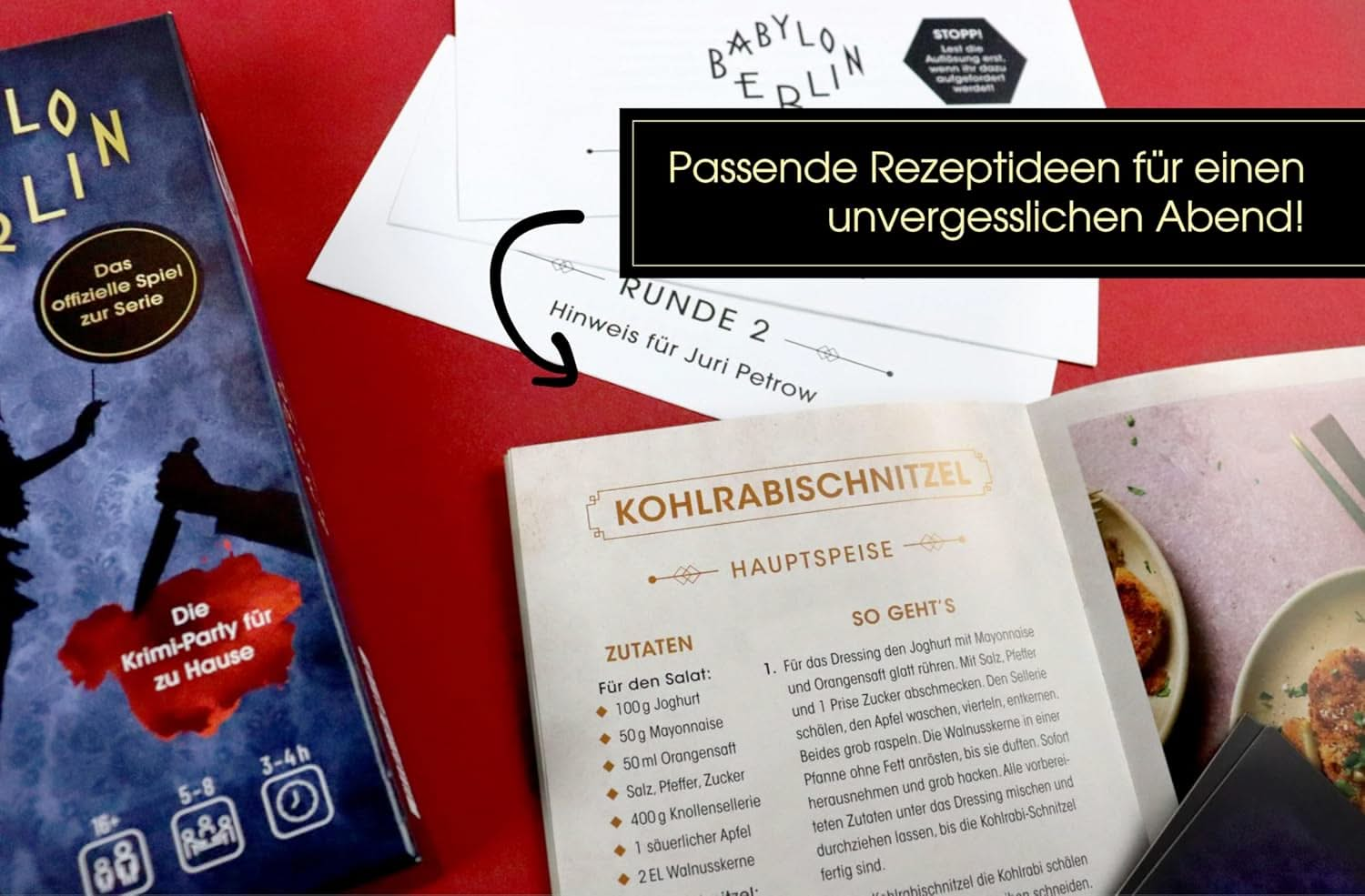 Crime & Dine Krimidinner: Friesenmord auf Sylt-Paperdice Solutions-Deinparadies.ch