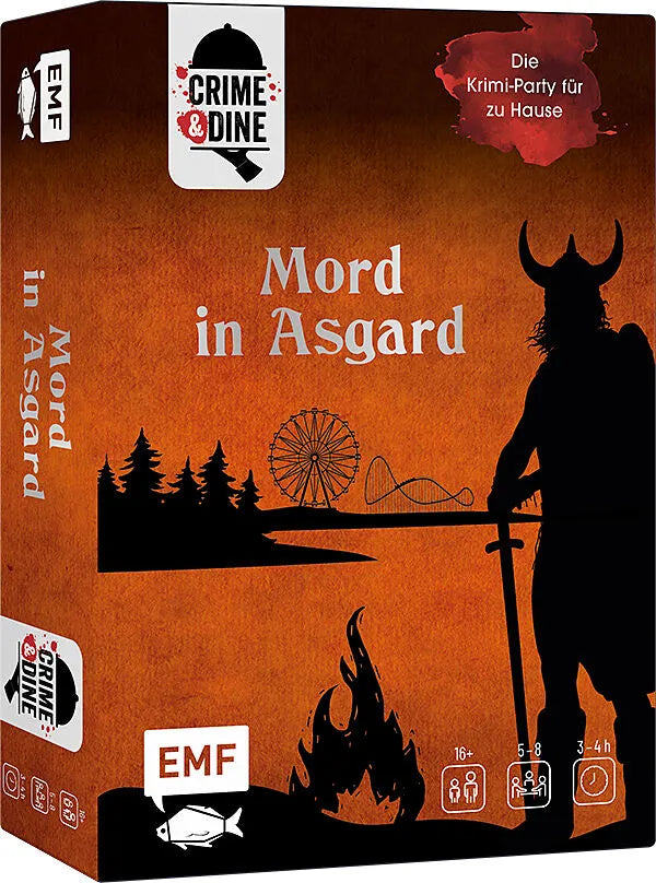 Crime & Dine Krimidinner: Mord in Asgard-Paperdice Solutions-Deinparadies.ch