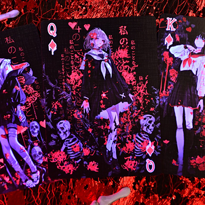 Crimson Maple Playing Cards | Evolkad-Secret Factory-Deinparadies.ch