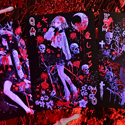 Crimson Maple Playing Cards | Evolkad-Secret Factory-Deinparadies.ch