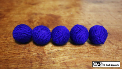 Crochet 5 Ball combo Set (1"/Blue) | Mr. Magic