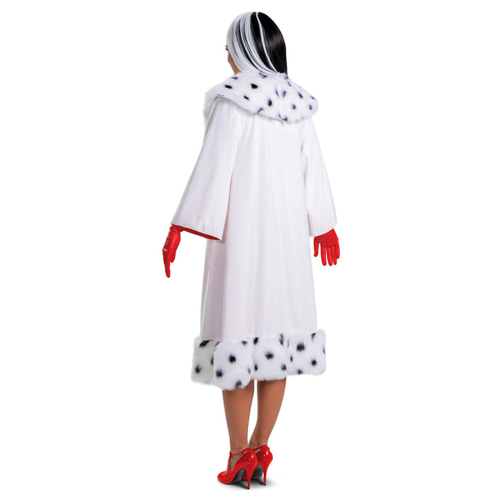Cruella De Vil Kostum Mantel