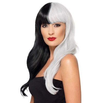 Cruella Deluxe long hair wig