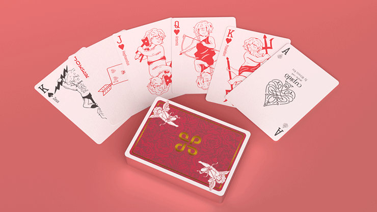 Cupido (Luxury Edition - Foiled & Gilded) Playing Cards-GABANGEL-Deinparadies.ch