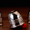 Cups and Balls Set (Stainless Steel With Black Matt Inner) | Bluether Magic and Raphael