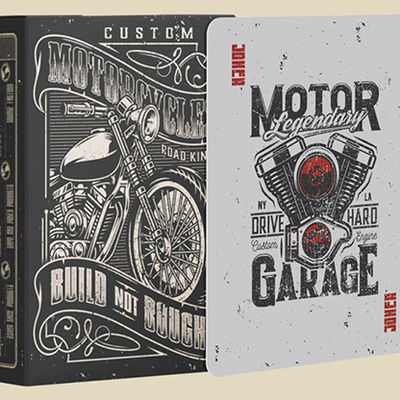 Custom Motorcycles Playing Cards-David Jon-Deinparadies.ch